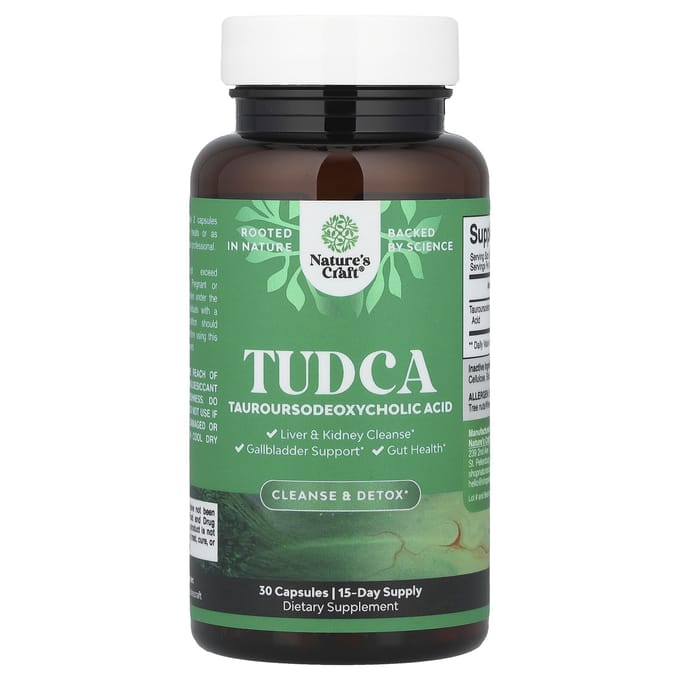 Nature's Craft, TEDCA, 500 mg, 30 capsules (250 mg per capsule)