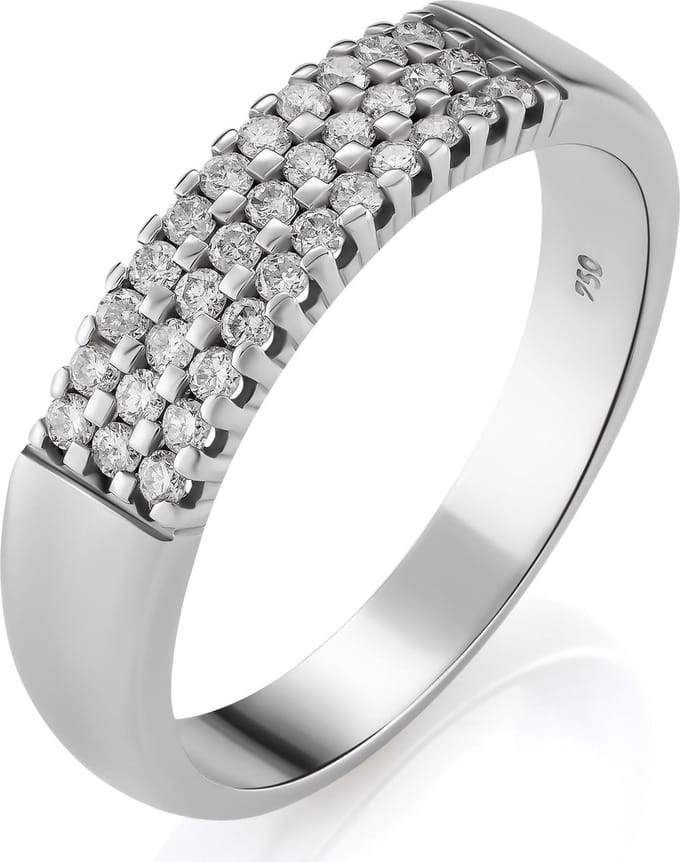 Orphelia RD-3014/1/54 - Ring - Witgoud 18 Karaat - Diamant 0.30 ct