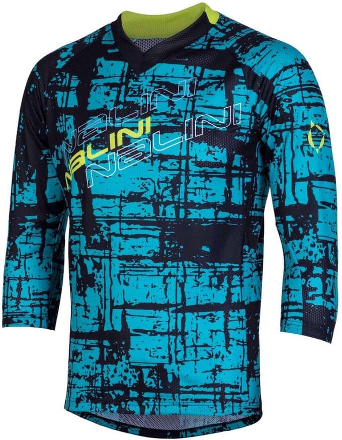 NALINI AIS HILL - JERSEY - MEN'S - BLACK/GREEN Maat L