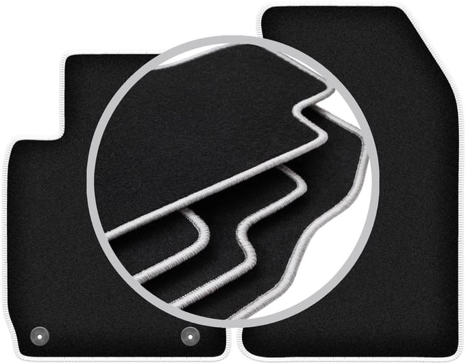 CARLUX-SILVER automatten voor: Alfa Romeo Spider cabrio (2005-)