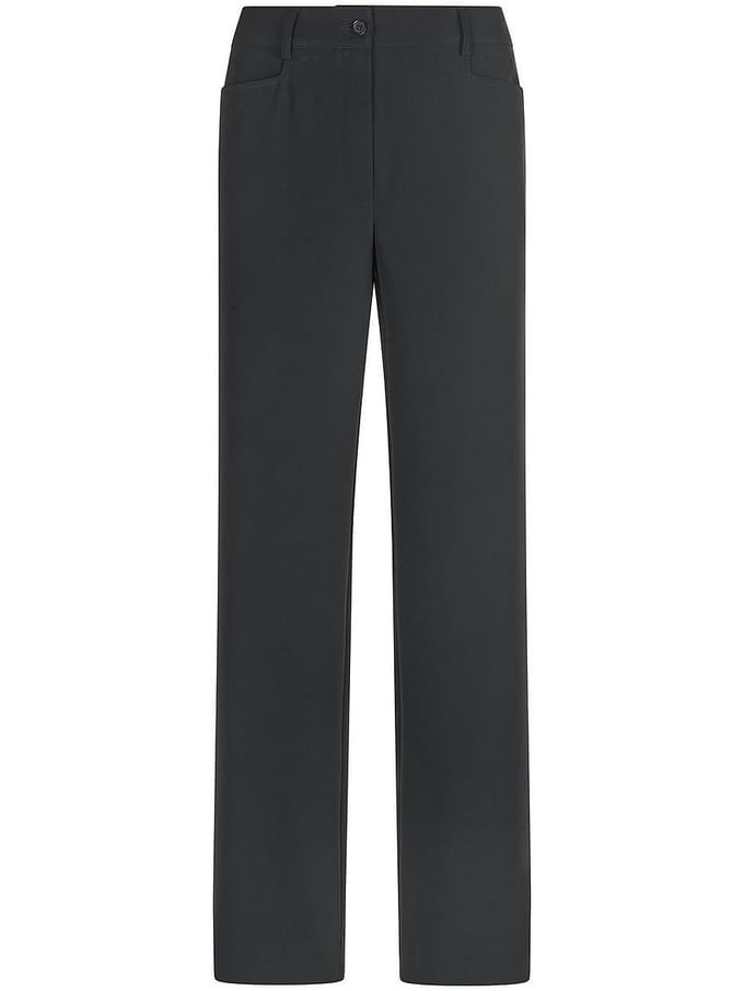 Comfort Fit-broek Van Peter Hahn zwart