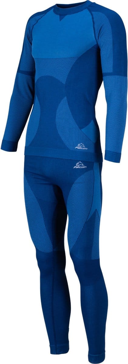 FALCON - thermobroek falcon heren - Lange thermobroek heren - Blauw