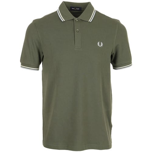 Polo Shirt Korte Mouw Fred Perry Twin Tipped