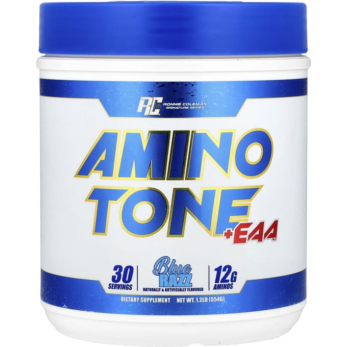 Signature Series, Amino Tone + Eaa™, Blue Raze, 554G[1.2Lb]