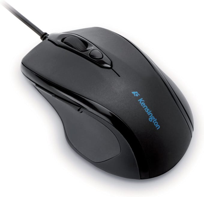 Kensington Pro Fit™ Bedrade USB Muis - Ergonomisch Ontwerp - Zwart