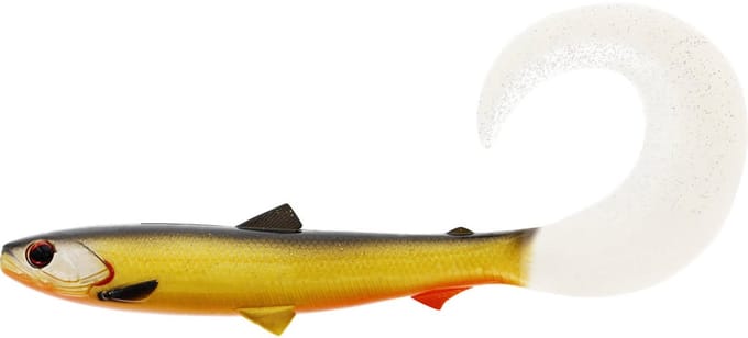 Westin Bullteez Curltail 8cm 3g - Kleur : Official Roach