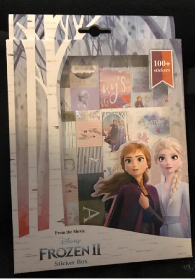 Frozen STICKERS - 100 + STICKERS IN EEN DOOSJE