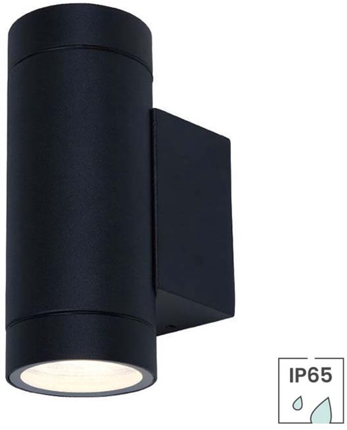 Lybardo - Buitenlamp - Wandlamp Buiten - Geschikt voor 2 GU10 Spots