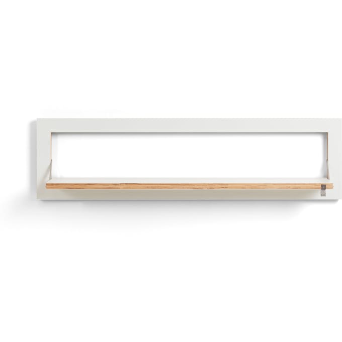 Ambivalenz Fläpps Plank 100cm - wit - 100 x 27 cm