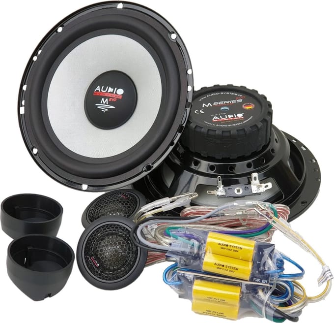 Audio System M165 EVO 2 165 16.5 cm / 6.5'' component-set ( composet ) Autospeakers