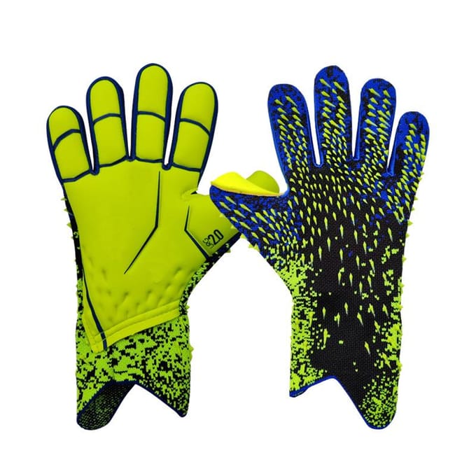 Voetbal Keeper Keepershandschoenen No. 6 (9-11 years old) fluorescerende groene kleur