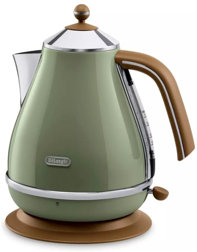 Delonghi | Kbov 2001.Gr Bouilloire | Électrique | 2000 W | 1,7 L | Base Rotative à 360° | Vert