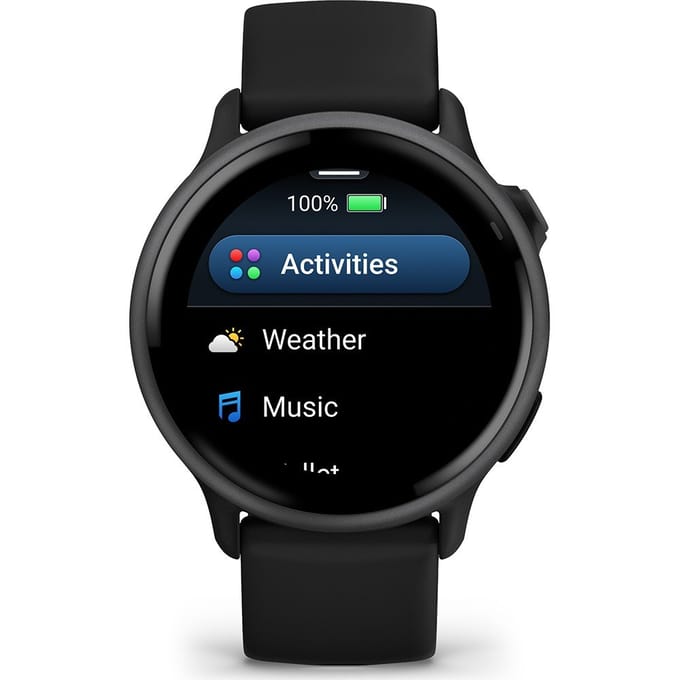 Garmin Vivoactive 010-02985-00 Vivoactive 6 - Black/Slate Horloge