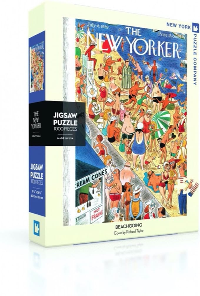 New York Puzzle Company - New Yorker Beachgoing - 1000 stukjes puzzel