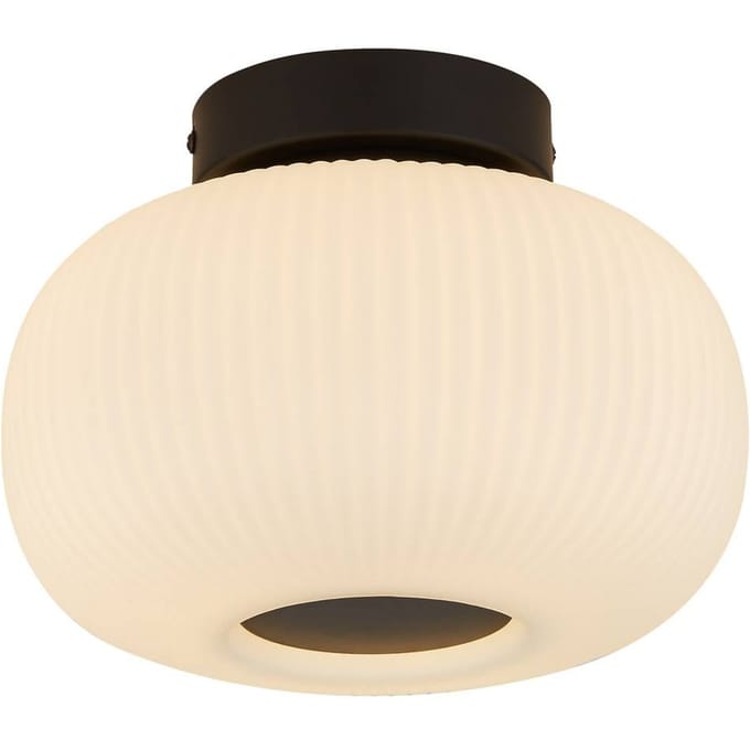 Searchlight Plafondlamp Lumina van frosted glas