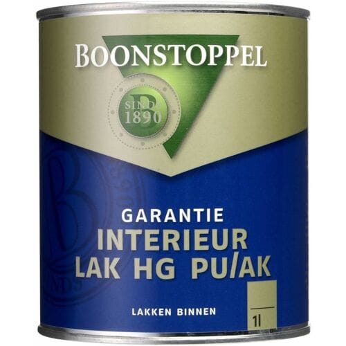Boonstoppel Garantie Interieur Lak HG PU/AK