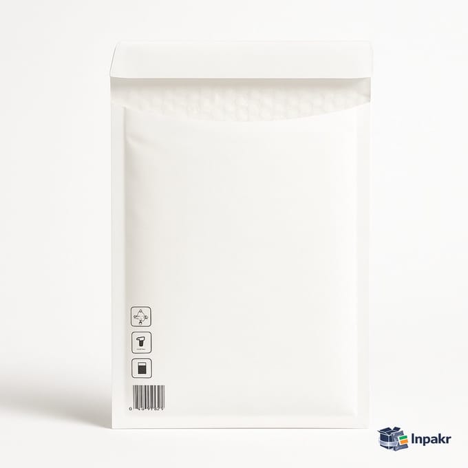 Inpakr Luchtkussen Enveloppen A/11 - 100 x 165 mm Binnenmaat - Wit - 200 Stuks