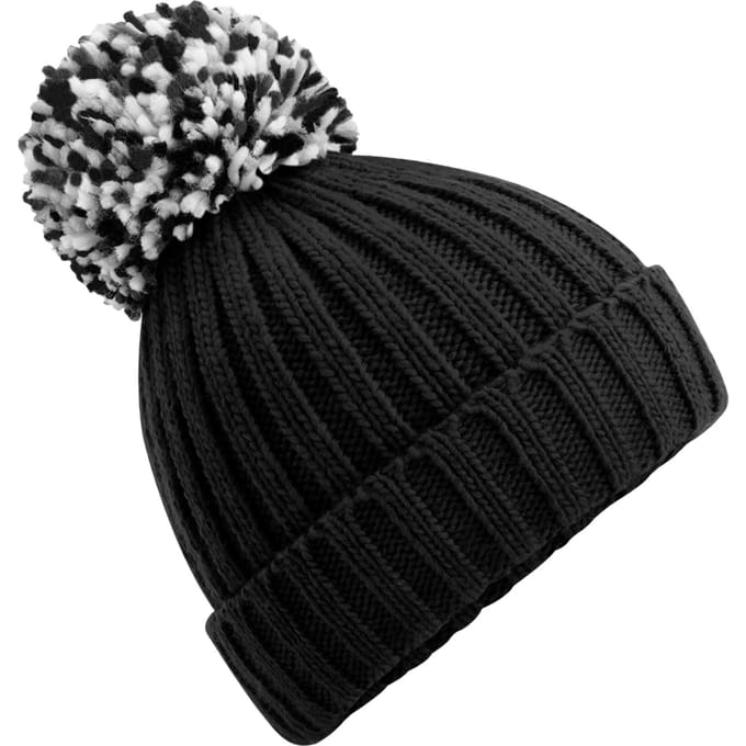 Beechfield Unisex Hygge muts voor volwassenen (Zwart)