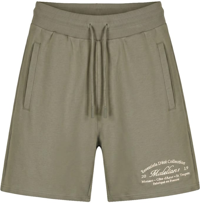 Malelions marina short in de kleur groen.