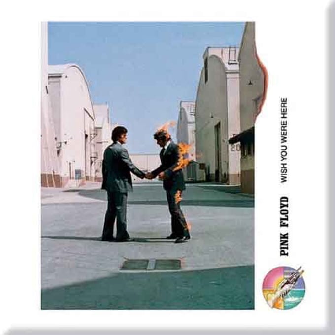 Pink Floyd - Wish You Were Here - Koelkast Magneet - 7.5 x 7.5 cm
