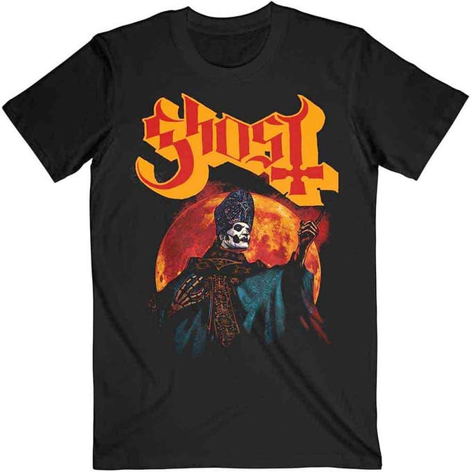 Ghost - Hunter's Moon Heren T-shirt - 2XL - Zwart