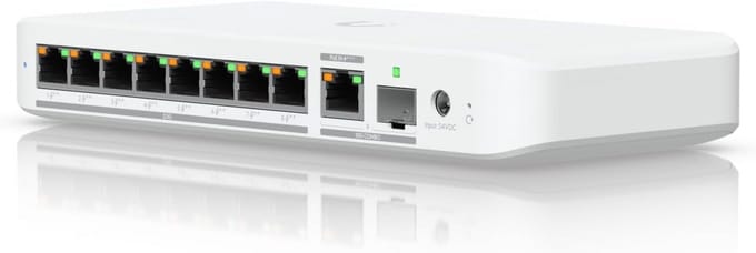 Managed 8-PoE+ 2.5G Ethernet Switch met 60 Gbps Capaciteit