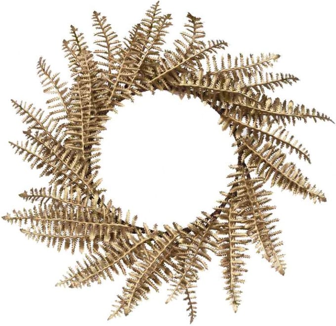 Ginger Ray - Ginger Ray - Placemats gouden varenkrans - 4 stuks
