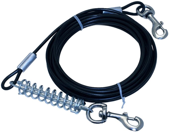 Petgear Tie Out Cable Aanleglijn - 470x0.5x0.5 cm