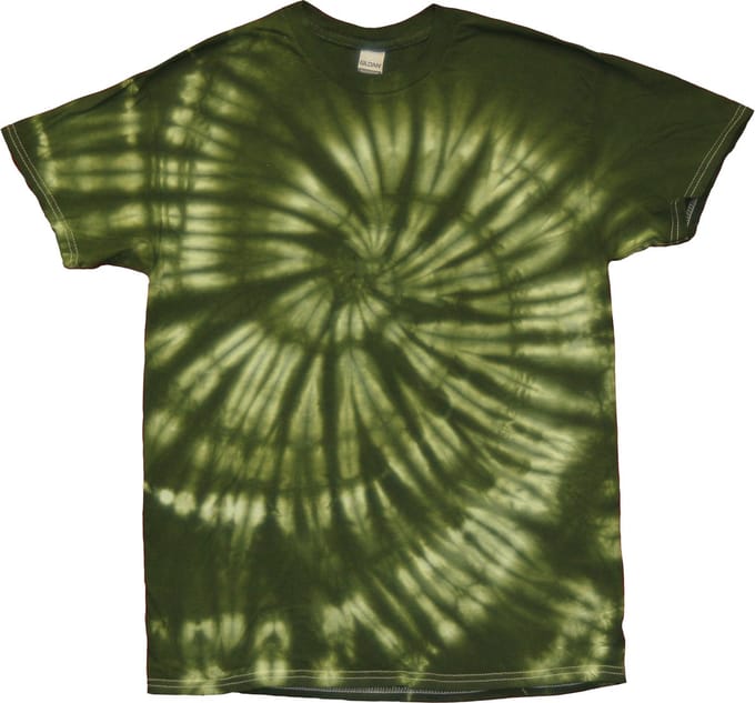 TCH Tie Dye T-shirt Hurricane Forest 4XL