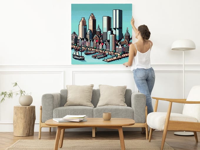 Kunstprint | Wanddecoratie | Forex | 60 × 60 cm
