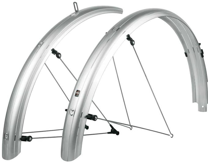 Sks Bluemels Basic 65 Mm Spatbordset Zilver 27.5-29´´