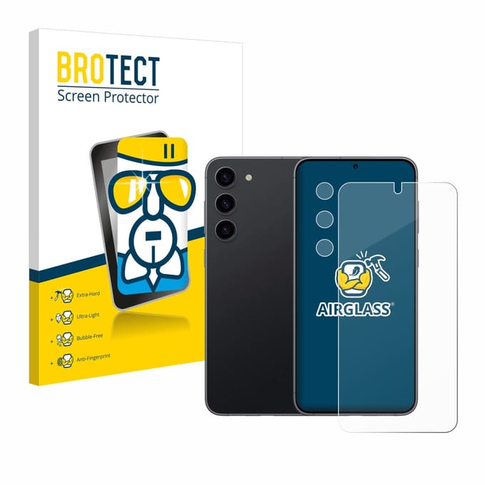 Screenprotector voor Samsung Galaxy S23 (Voor+Camera) Beschermglas transparant