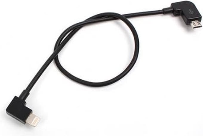 e-bike laadkabel voor iPhone Lightning compatible | iPhone opladen tijdens het fietsen | Compatibel met Bosch systemen | 30 cm |