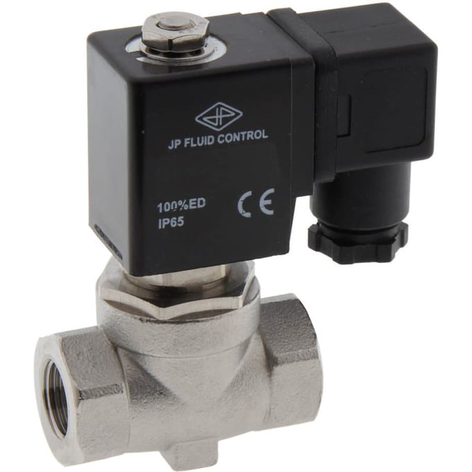 Magneetventiel ST-SA 3/8'' NPT rvs EPDM 0-10bar 24V DC