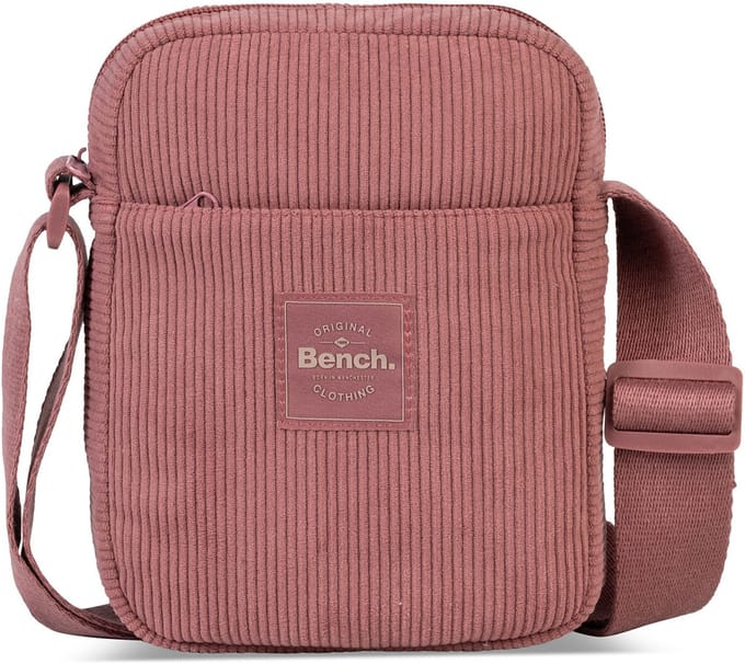 Bench Corduroy Crossbody / Schoudertas Bordeaux