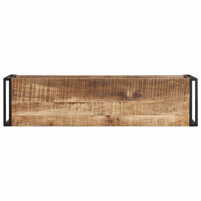 vidaXL - Tv-meubel - 120x30x40 - cm - ruw - mangohout