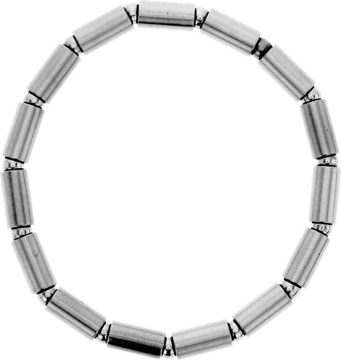 Behave - elastische armband stainless steel zilverkleur - minimal stijl