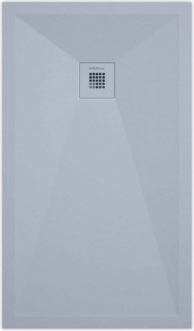 Sanifun douchebak Stone Plus Gray Smooth 1800 x 900 P