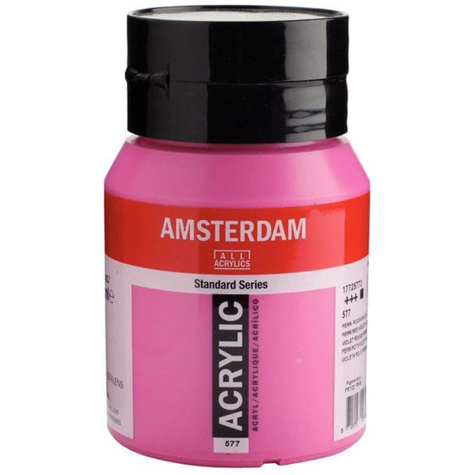 Amsterdam Standard Series Acrylverf - 500 ml 577 Permanentrood Violet Licht