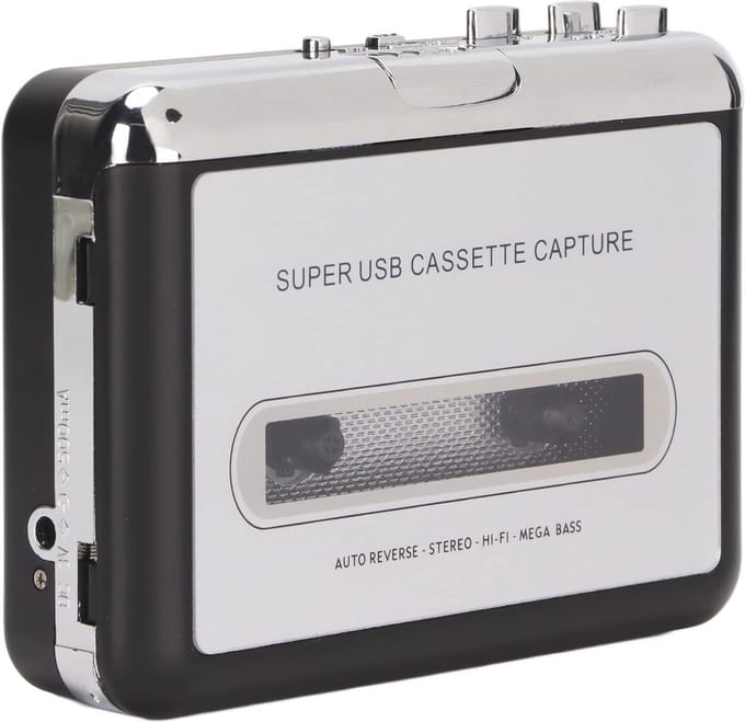 Cassette naar MP3 Converter 2-in-1 Draagbare Audioplayer