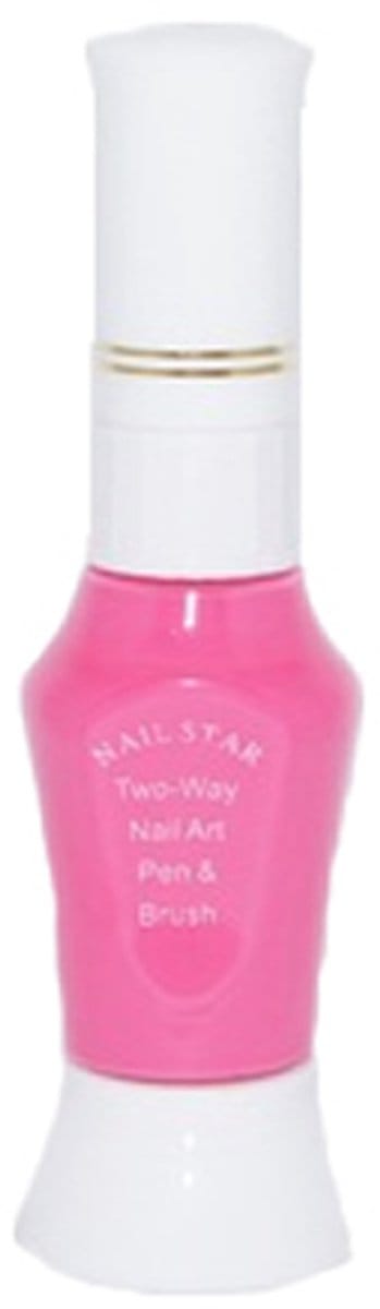 Nagellakpen Roze 2 in 1