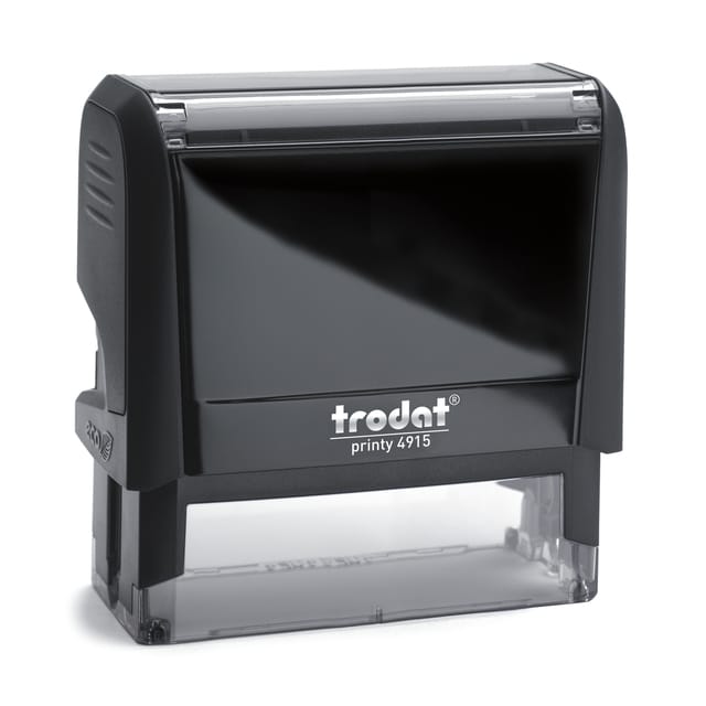 Tekststempel Trodat Printy 4915 personaliseerbaar