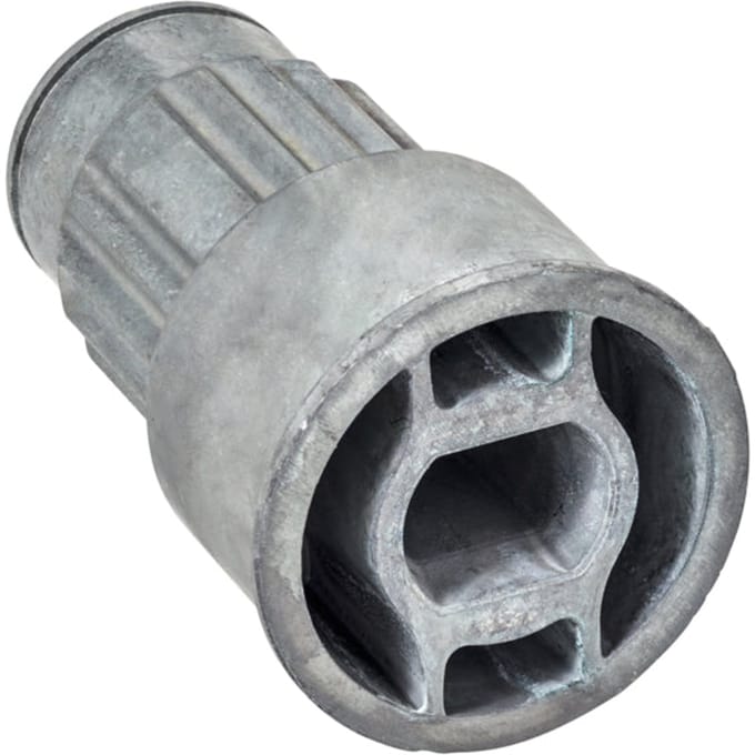 Vormsluitende adapter platkop 17xD22x33 mm (BxDxH) DR..-R