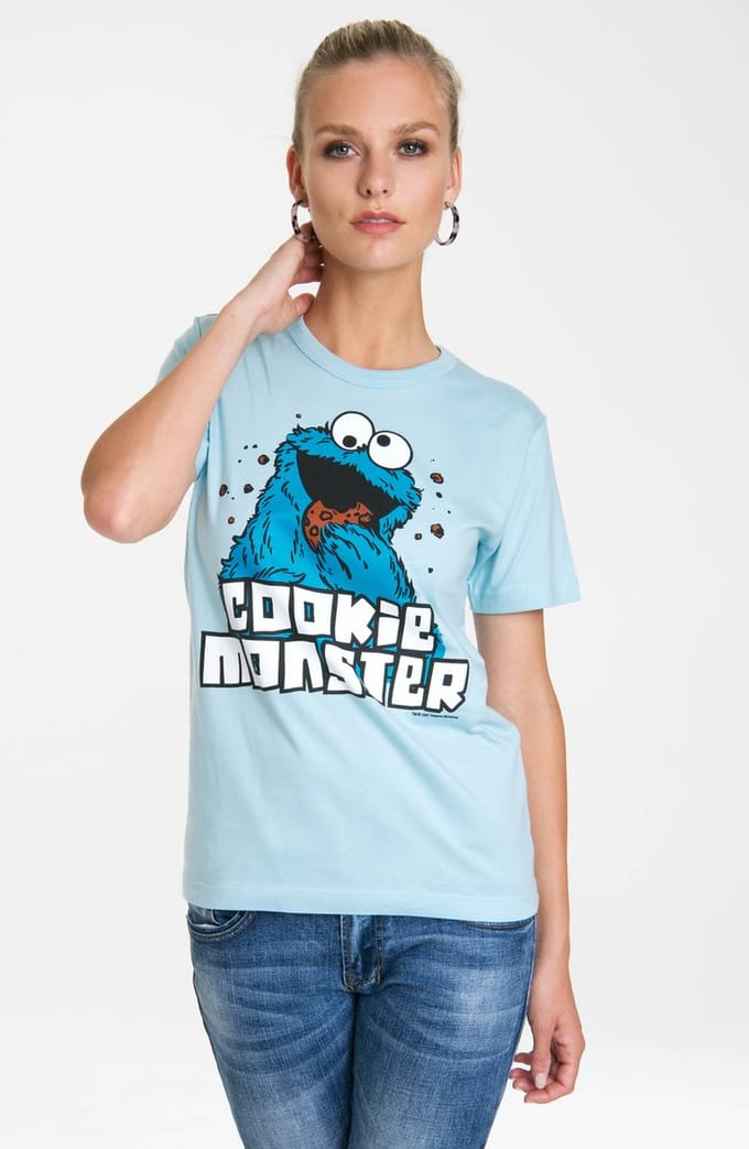 Logoshirt T-Shirt Sesamstrasse - Krümelmonster