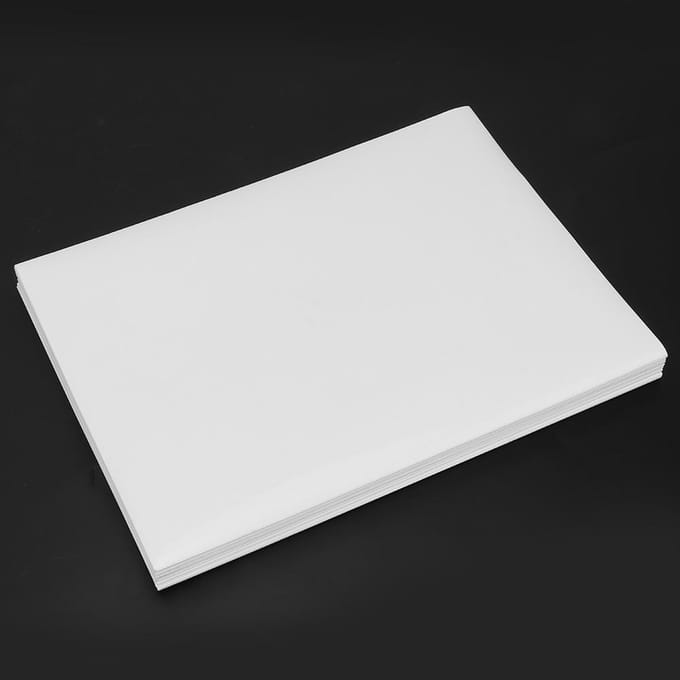 100 Vel A4 Formaat Stickerpapier Bedrukbaar Zelfklevend Stickerpapier met Hoge Viscositeit white