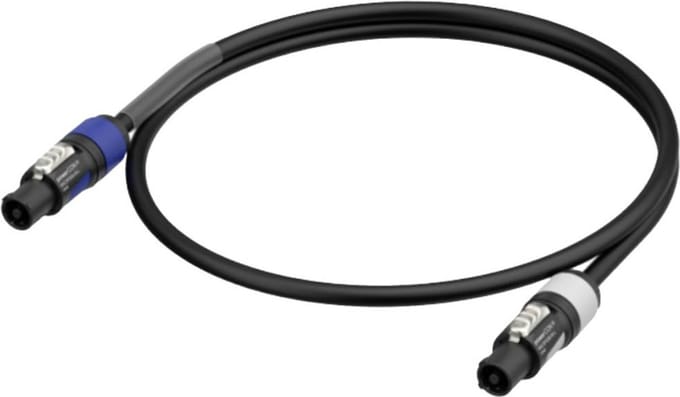 Neutrik 1036408 Aansluitkabel Stroom Zwart 5 m