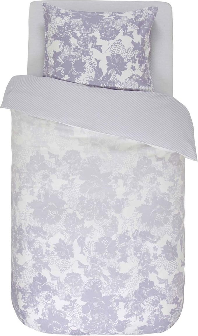 Esprit Sanny Dekbedovertrek - Eenpersoons - 140x200/220 cm - Lilac