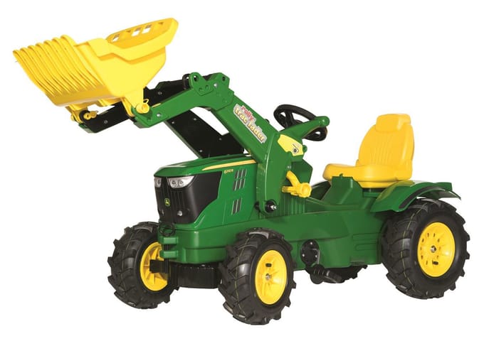 Xxl rollyfarmtrac jd 6210r + voorlader e