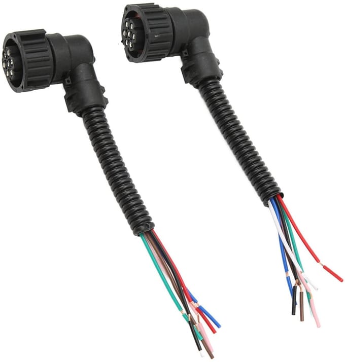 Dailygoody - Tail Light Harness voor DAF, MENS, Ducato, Sprinter en meer - 2 stuks
