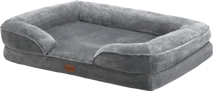 Hondenbed / Hondenmand Sheena L - 98 x 70 cm - Grijs
